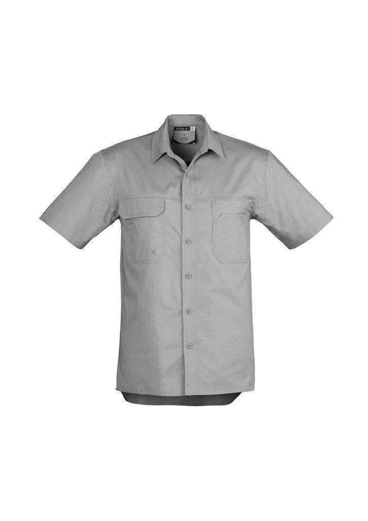Syzmik Work Wear SYZMIK Men’s Lightweight Short Sleeve Tradie Shirt ZW120